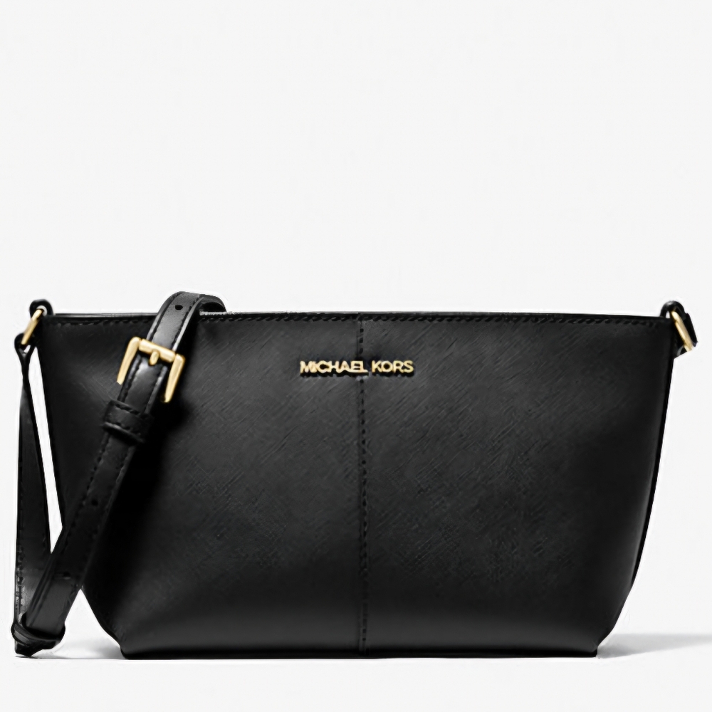 Jet Set Small Two-Tone Logo Crossbody Bag